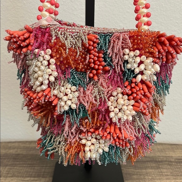 Sassy Beaded Mini Arm/Shoulder Bag🪩✨ - Picture 3 of 10